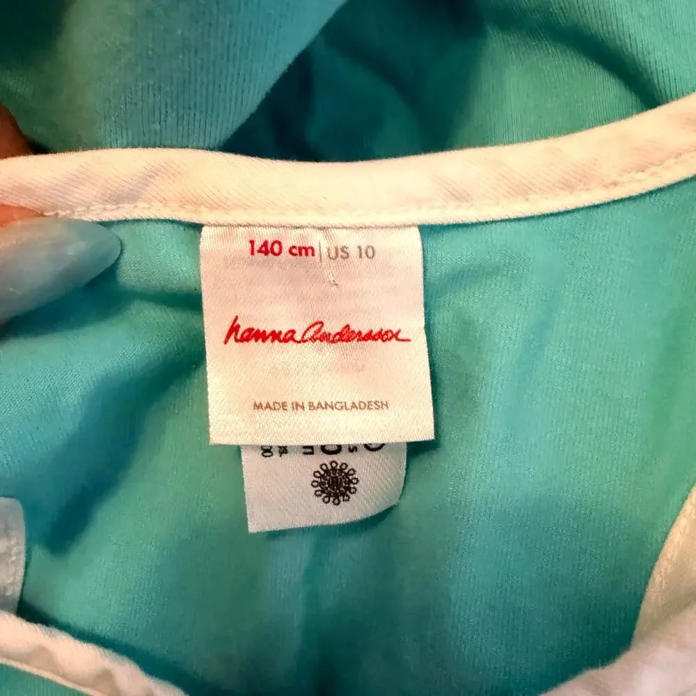 Hanna Andersson Racerback Dress with Pockets in Opal